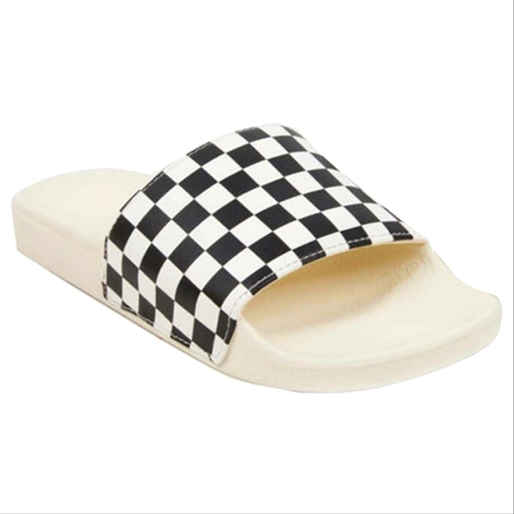 Vans Slide-on Sandals - Checkerboard - Picture 1 of 3